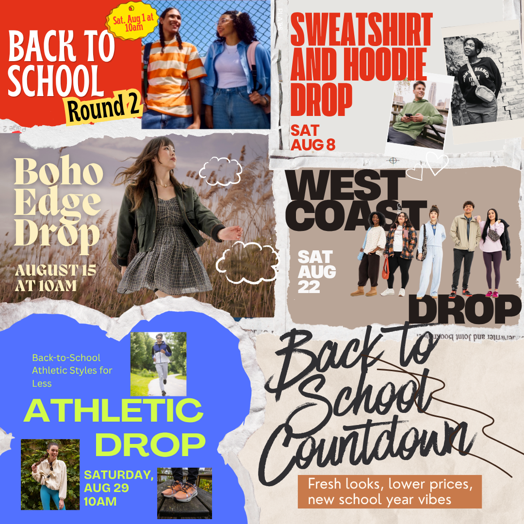 Back to School Drops